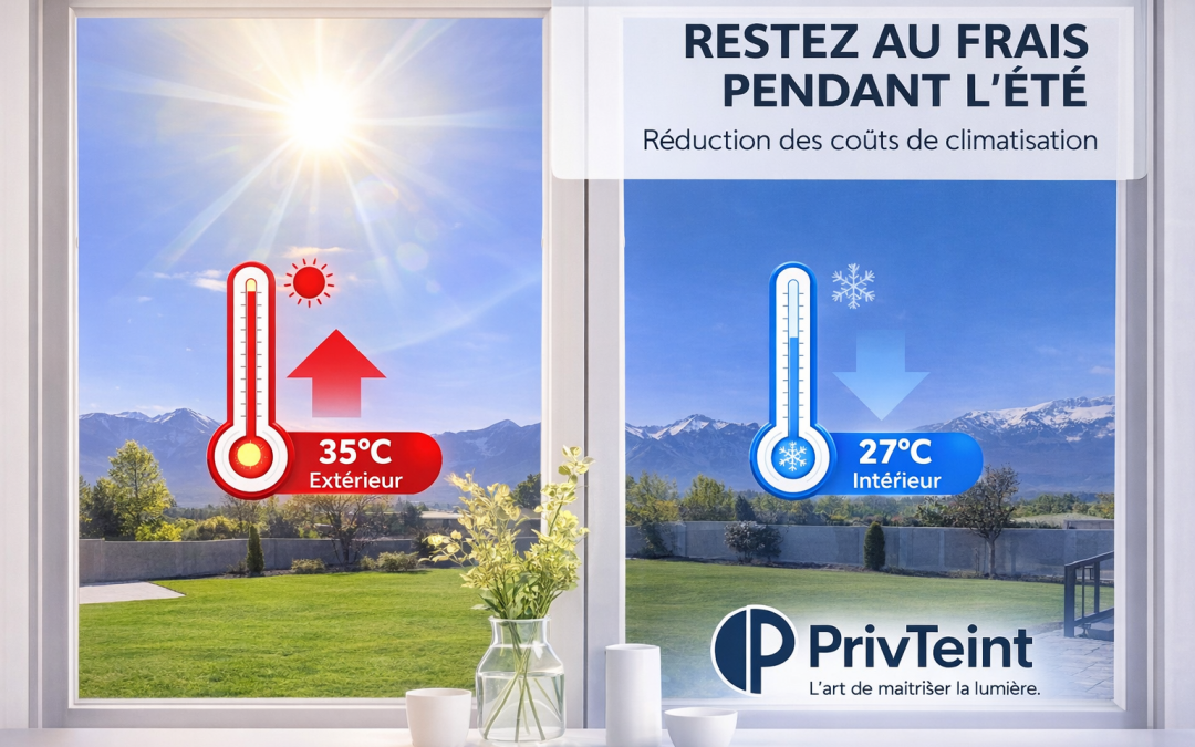Comment réduire vos factures d’énergie grâce aux films solaires PrivTeint (Hyères & Var)