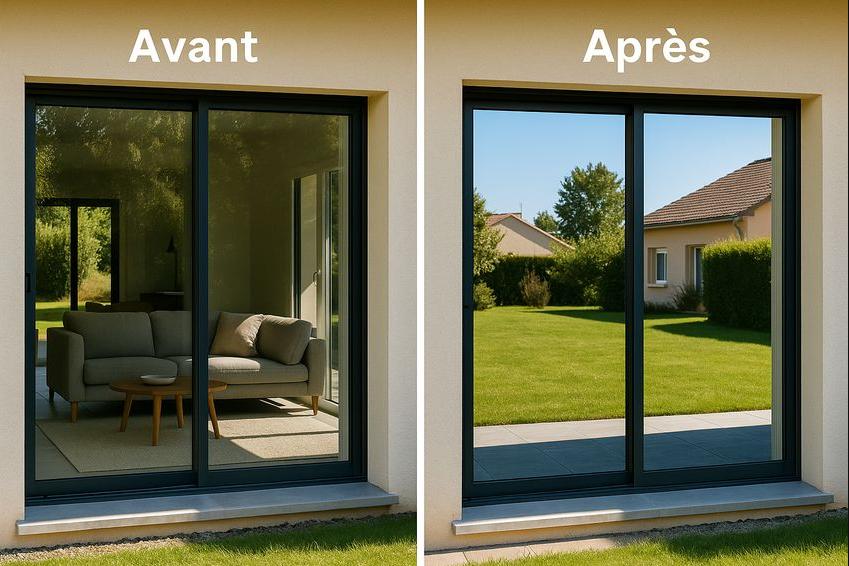 Avant / Après : retrouver la vue sans subir la chaleur ni le vis-à-vis